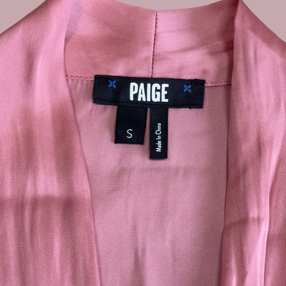 Paige Dijon Bodysuit in Lipstick Pink Small - Picture 4 of 14